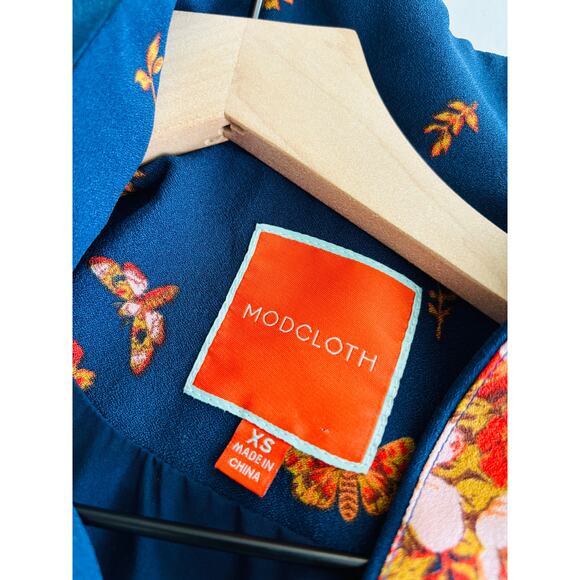 ModCloth Retro Lively Identity Butterfly Dress - Picture 6 of 11